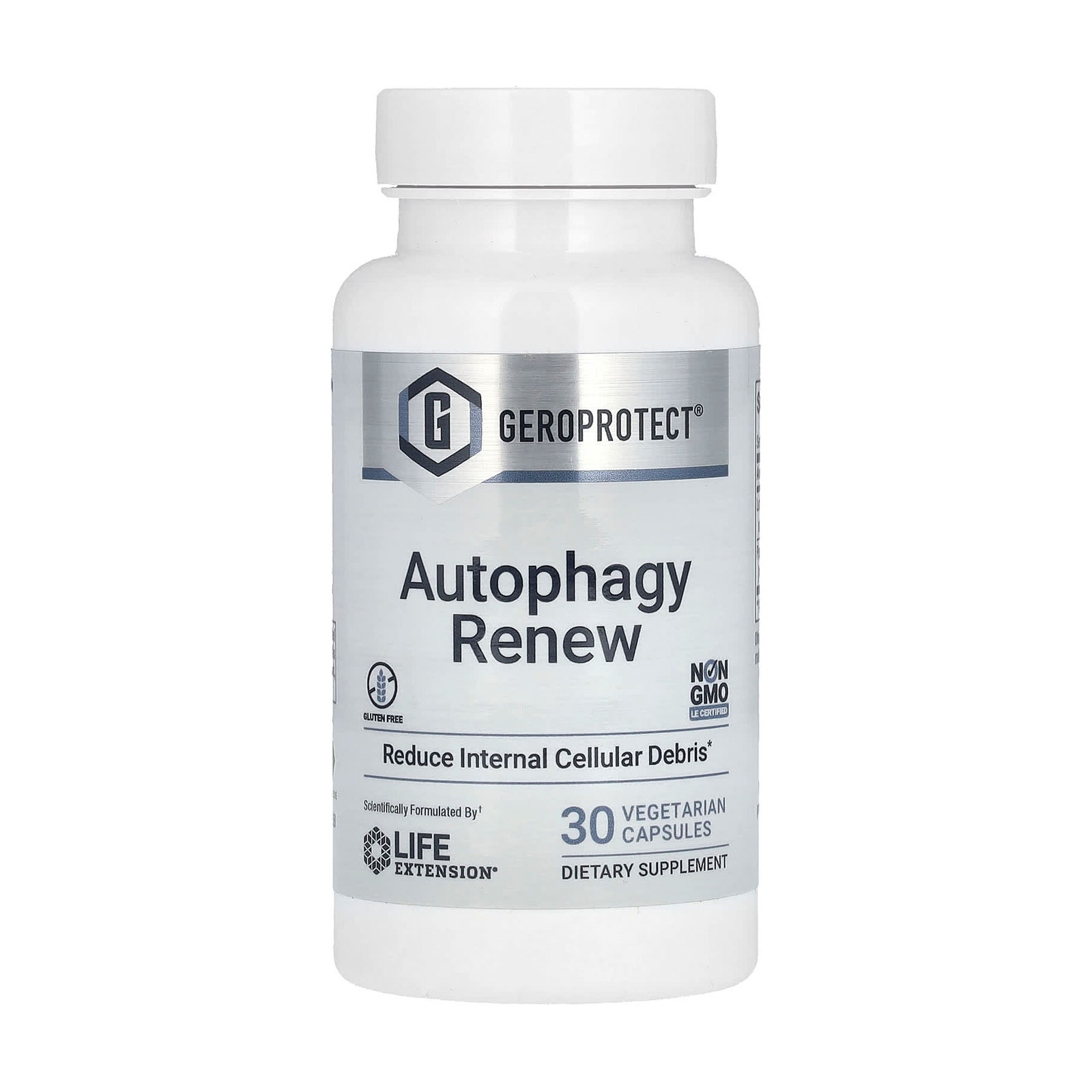 Комплекс формула довголіття Life Extension GeroProtect Autophagy Renew Відновлення аутофагії, 30 вегетаріанських капсул